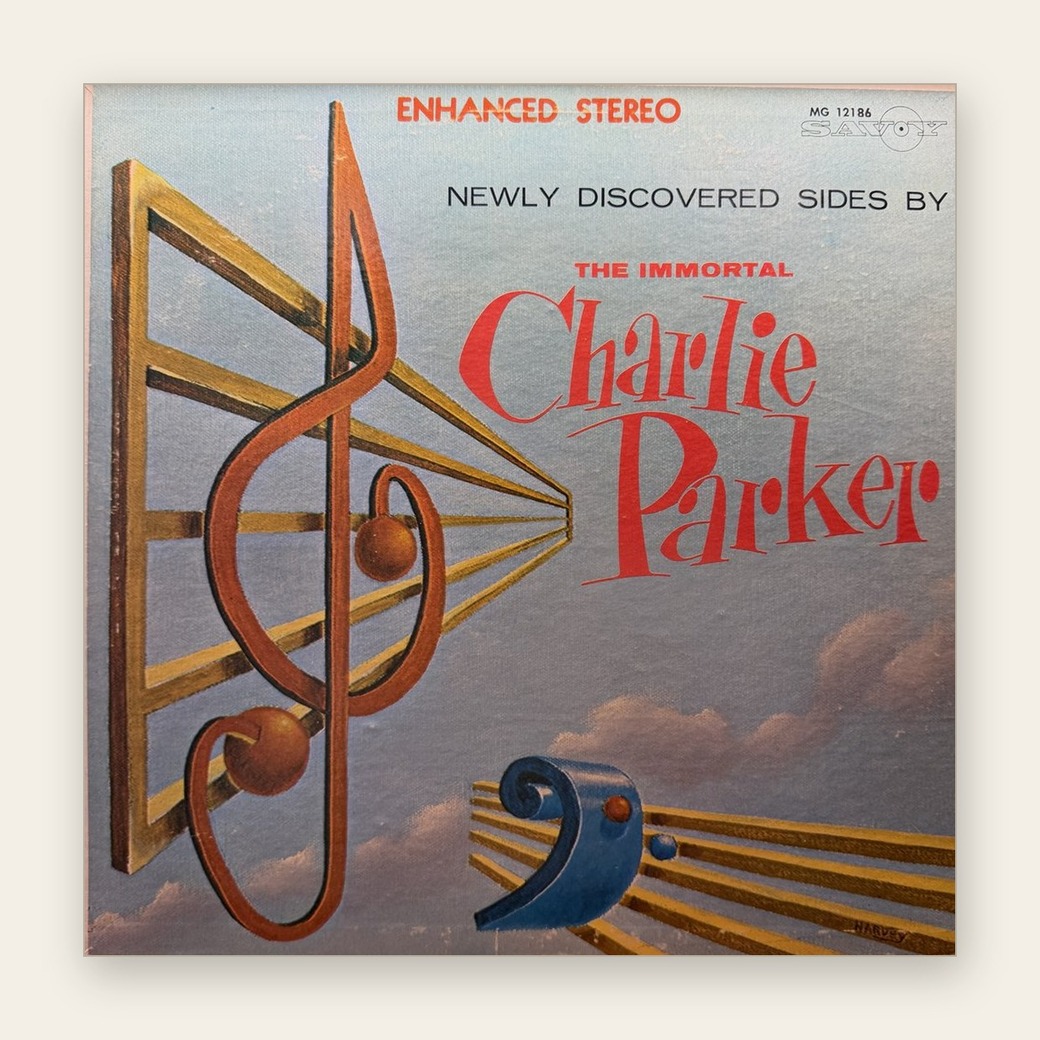 Charlie Parker 〈Newly Discovered Sides By The Immortal Charlie Parker〉 자켓