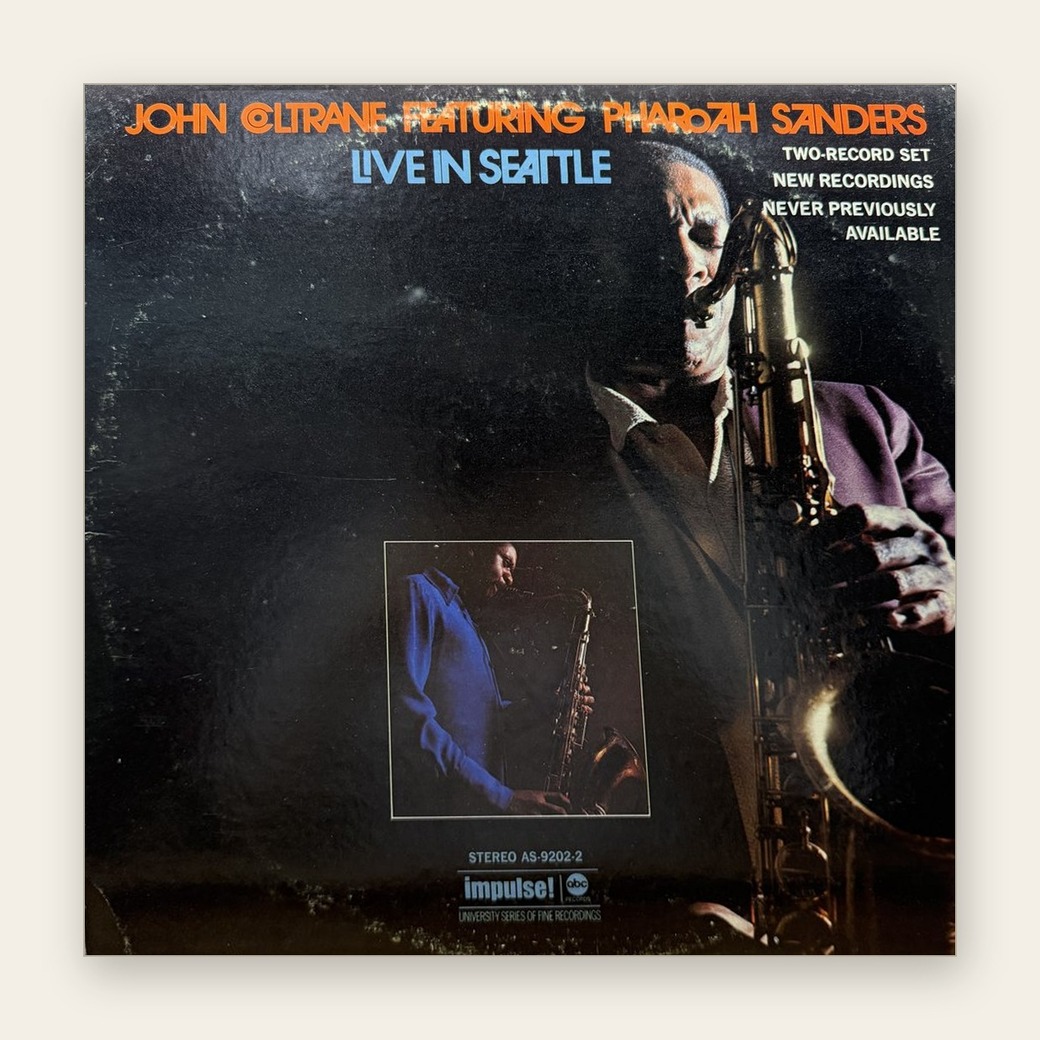 John Coltrane Featuring Pharoah Sanders 〈Live In Seattle〉 자켓