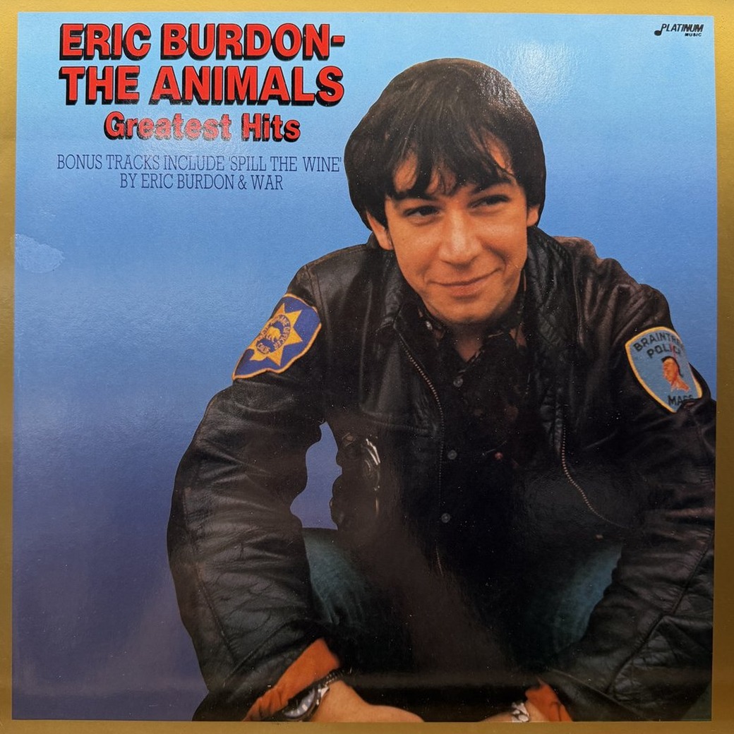 Eric Burdon 〈The Animals Greatest Hits〉 자켓