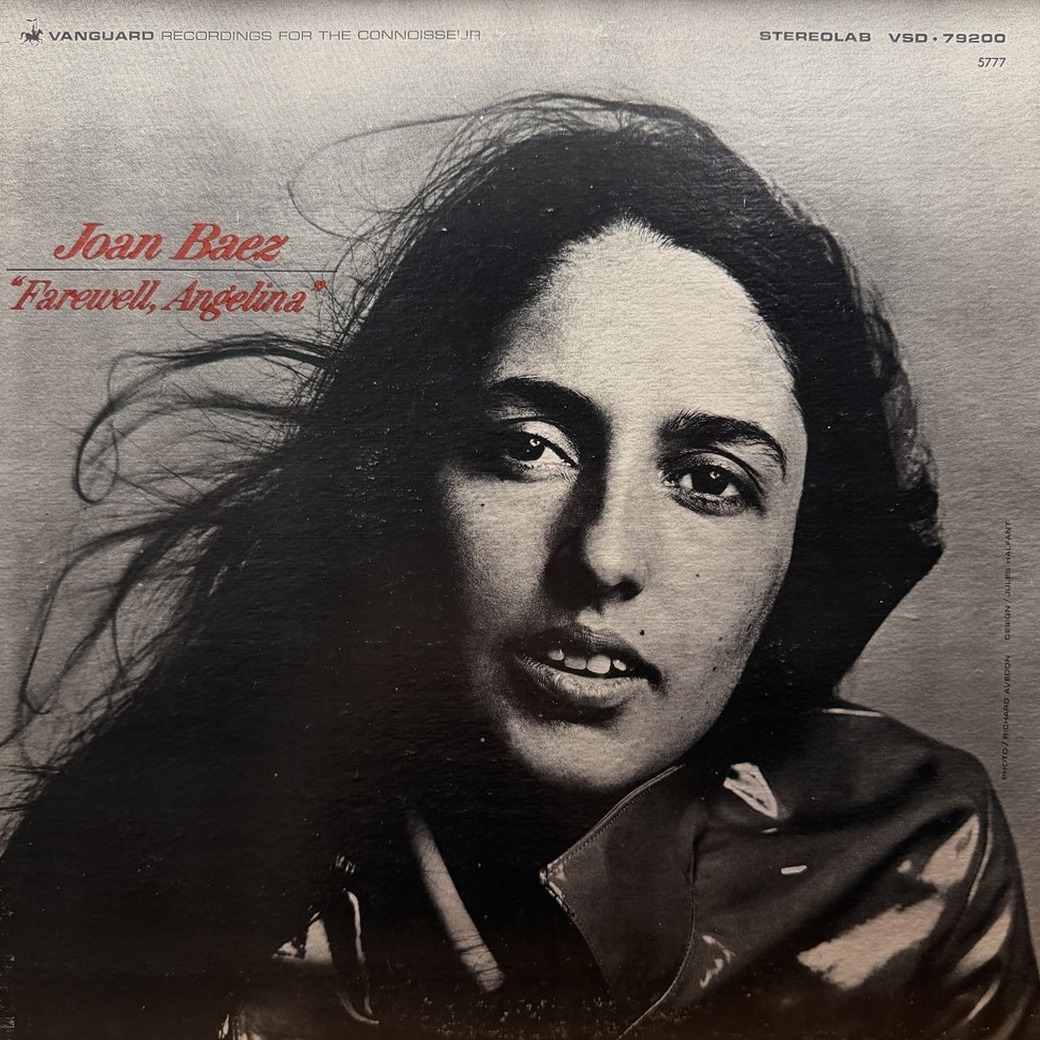Joan Baez 〈Farewell, Angelina〉 자켓
