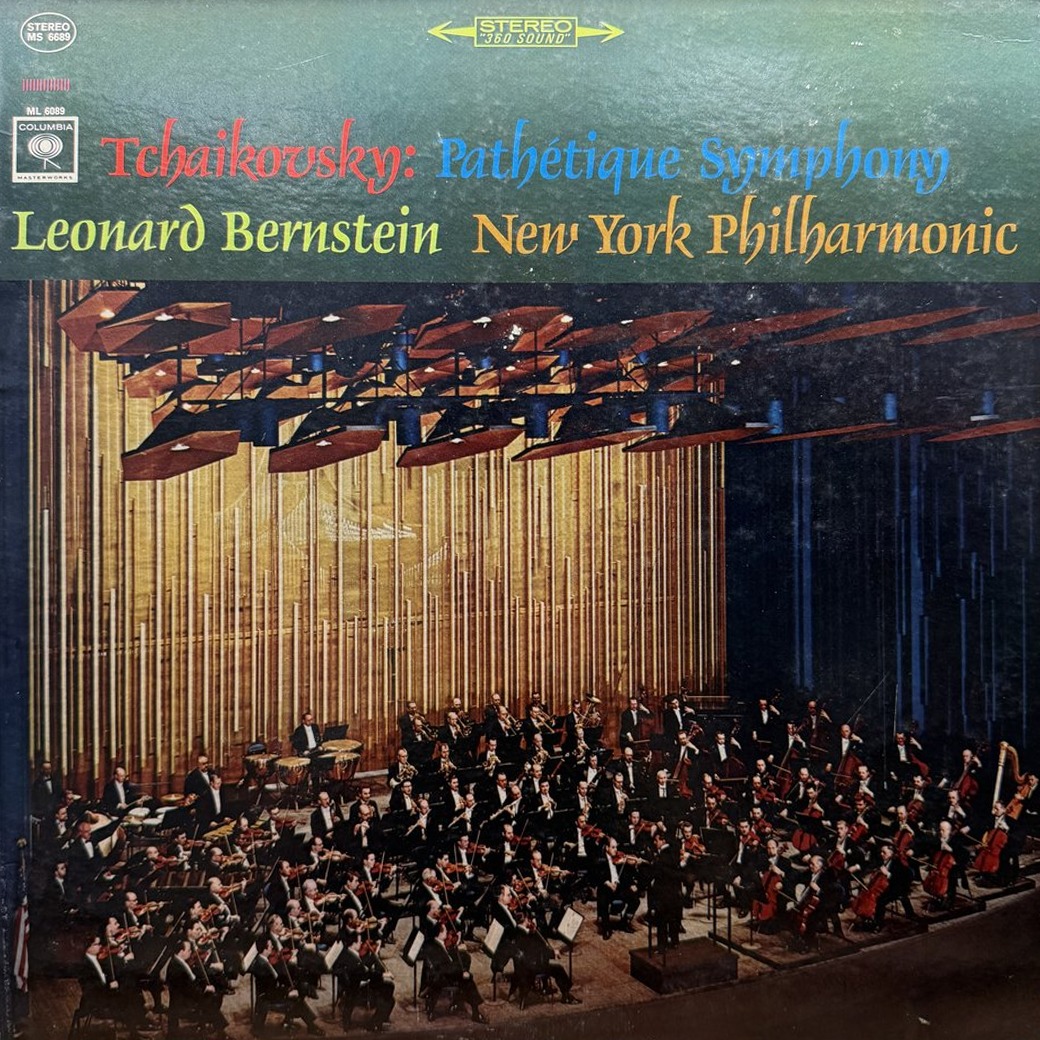 Tchaikovsky, Leonard Bernstein, New York Philharmonic 〈Pathétique Symphony〉 자켓