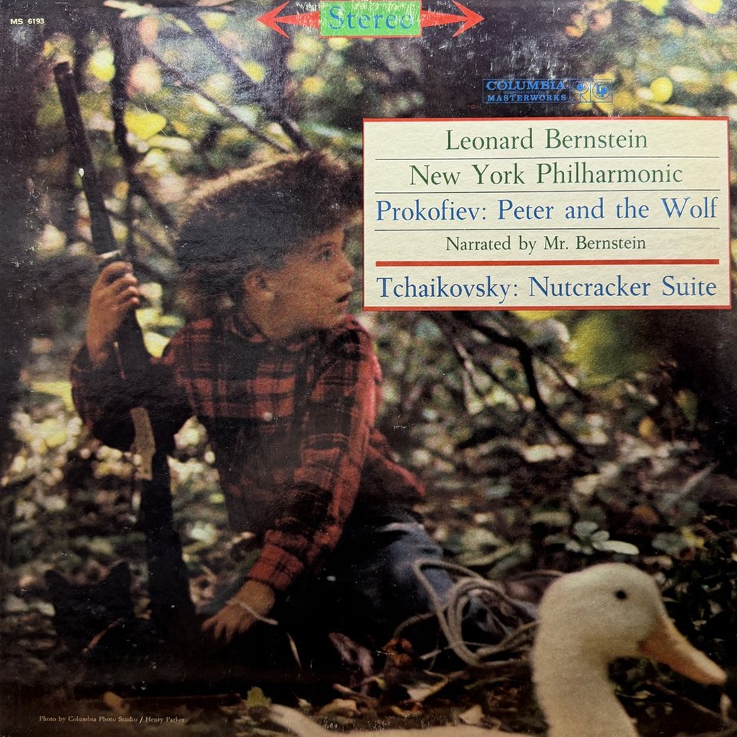 Leonard Bernstein, New York Philharmonic, Prokofiev / Tchaikovsky 〈Peter And The Wolf / Nutcracker Suite〉 자켓