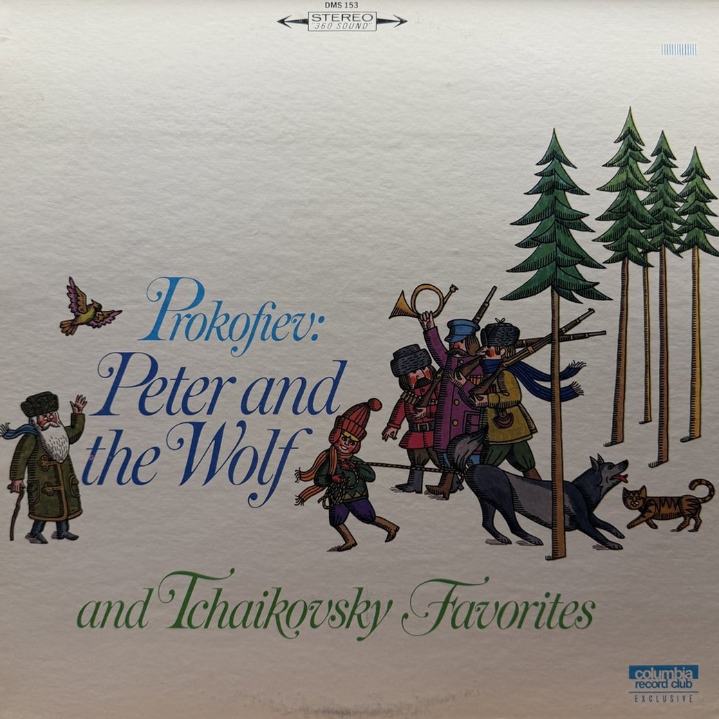 Prokofiev / Tchaikovsky 〈Prokofiev: Peter And The Wolf And Tchaikovsky Favorites〉 자켓