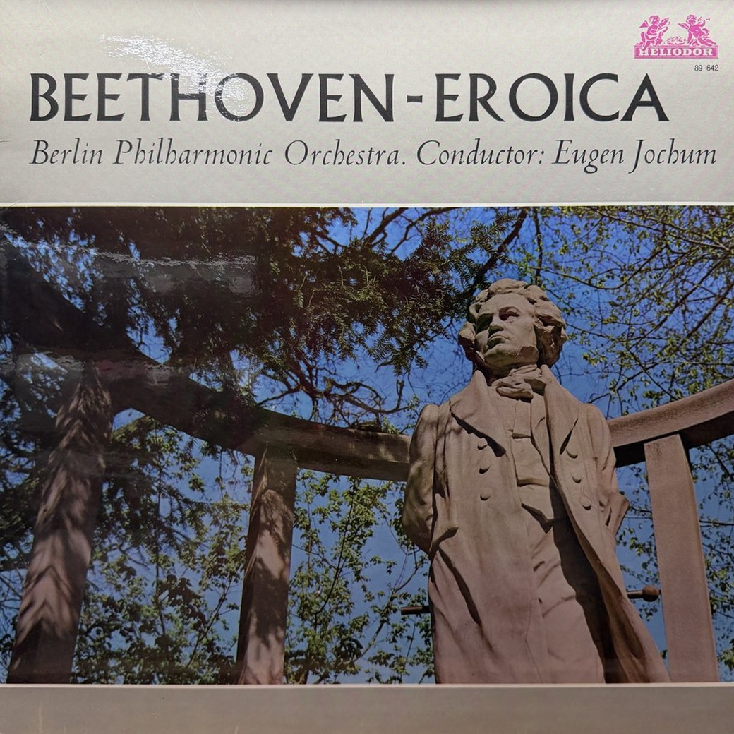 Beethoven - Berliner Philharmoniker / Eugen Jochum 〈Symphonie Nr. 3 Es-Dur Op. 55 "Eroica"〉 자켓