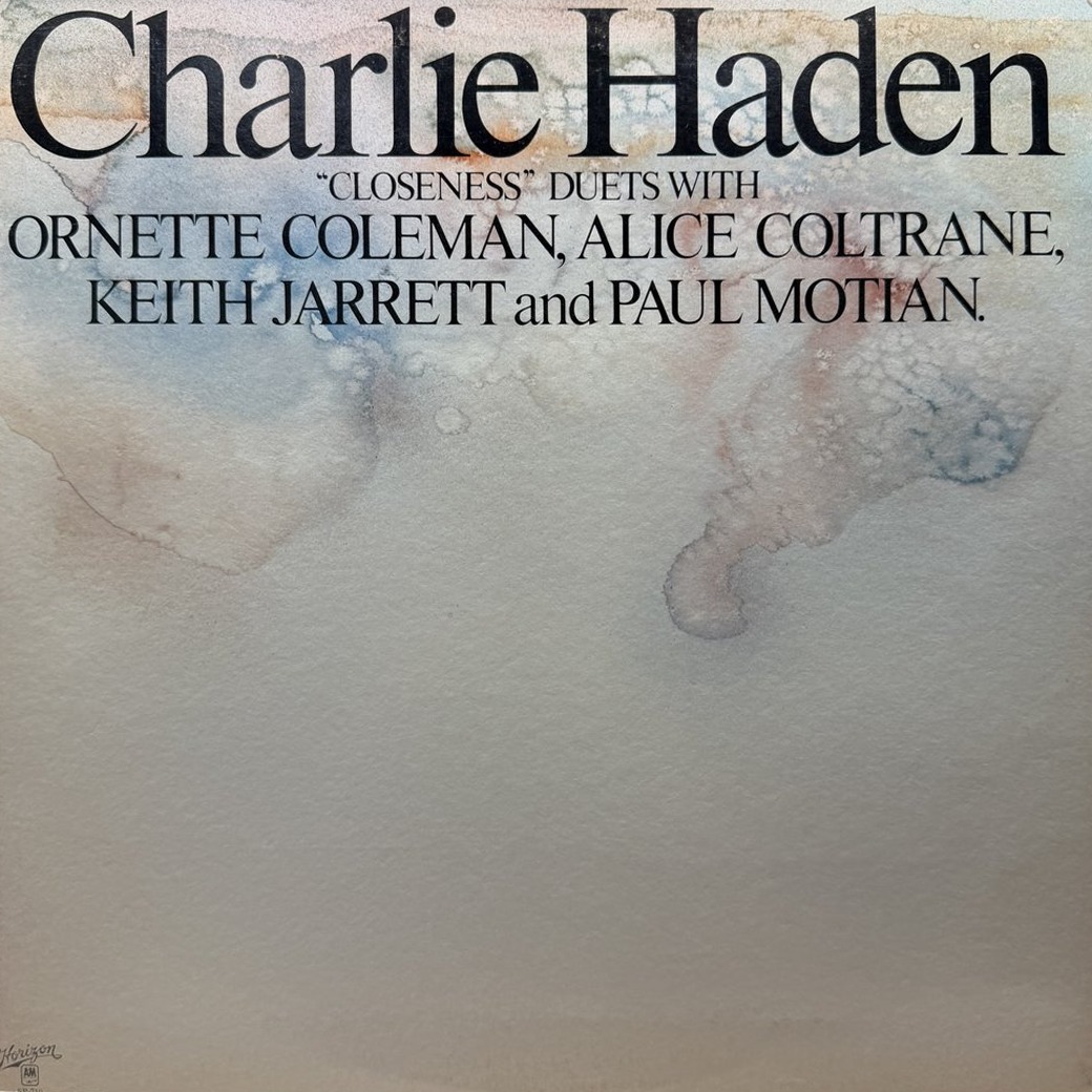 Charlie Haden 〈Closeness〉 자켓