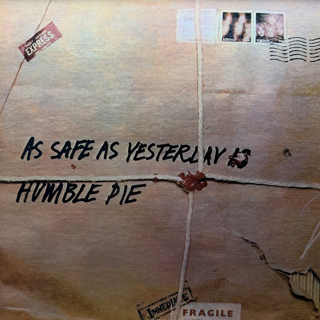 Humble Pie 〈As Safe As Yesterday Is〉 자켓