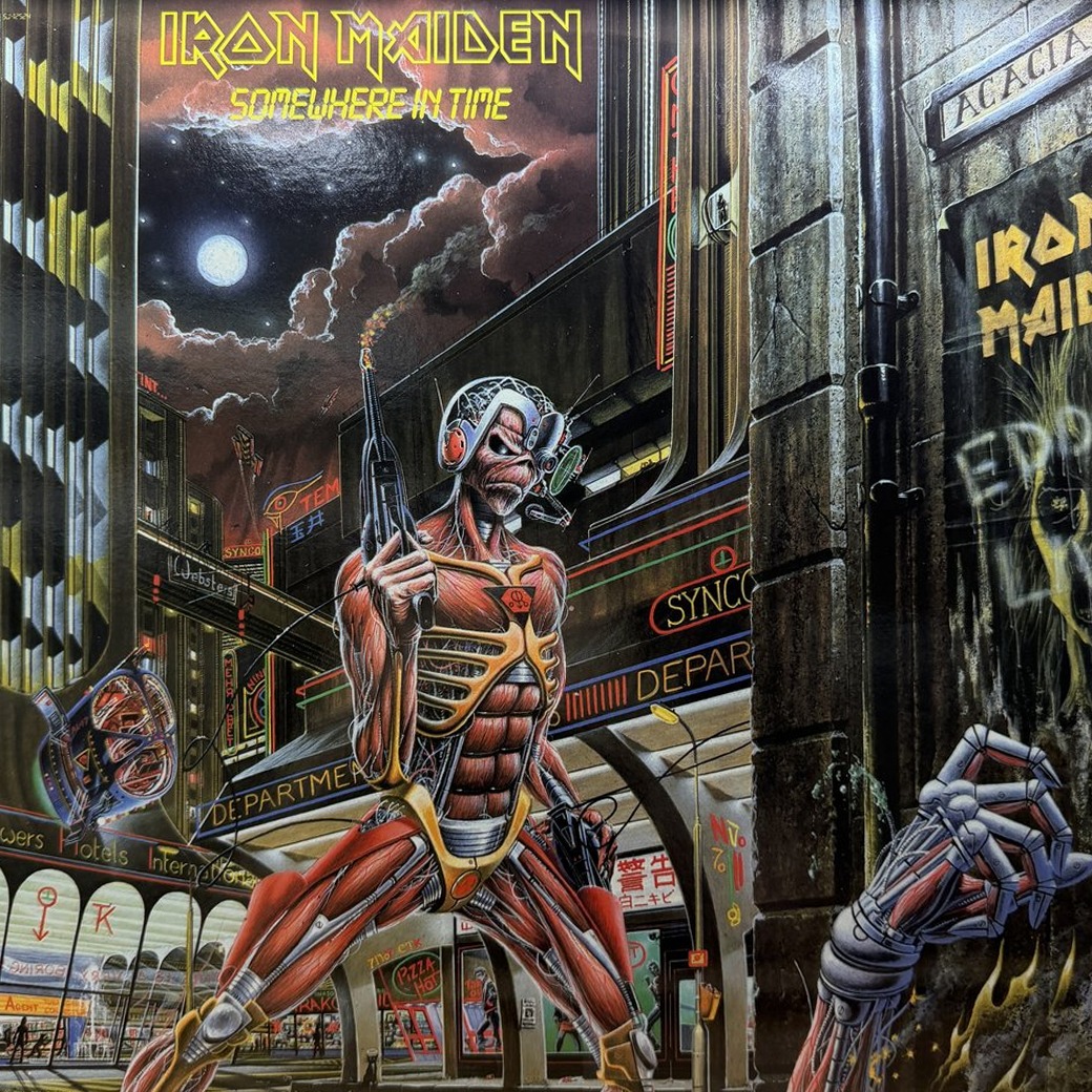 Iron Maiden 〈Somewhere In Time〉 자켓