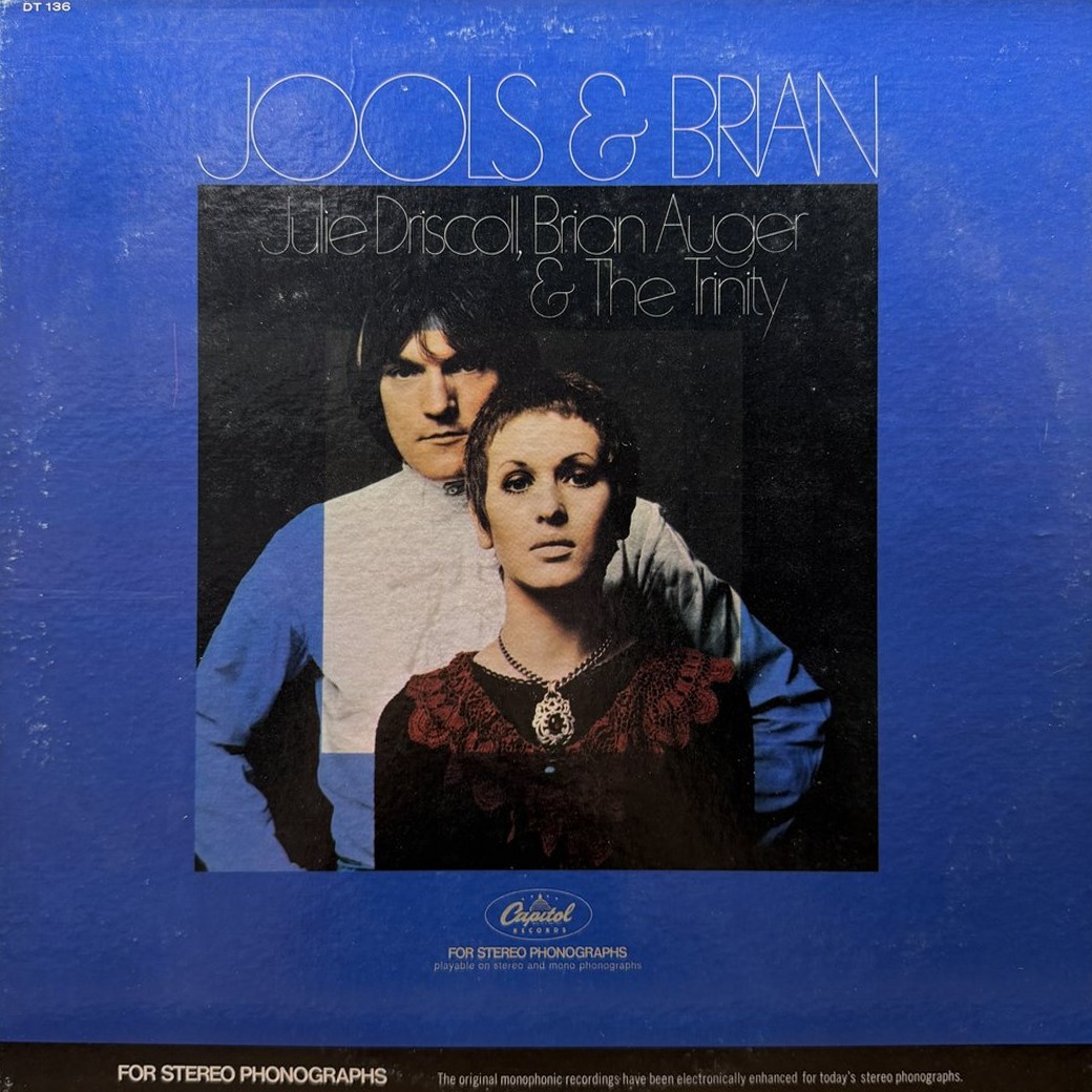 Julie Driscoll, Brian Auger & The Trinity 〈Jools & Brian〉 자켓