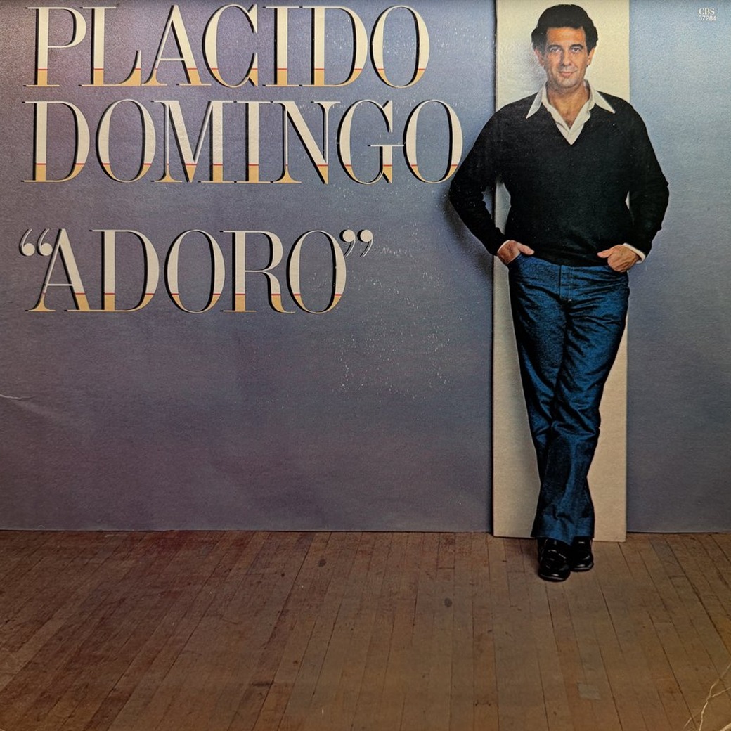Placido Domingo 〈Adoro〉 자켓
