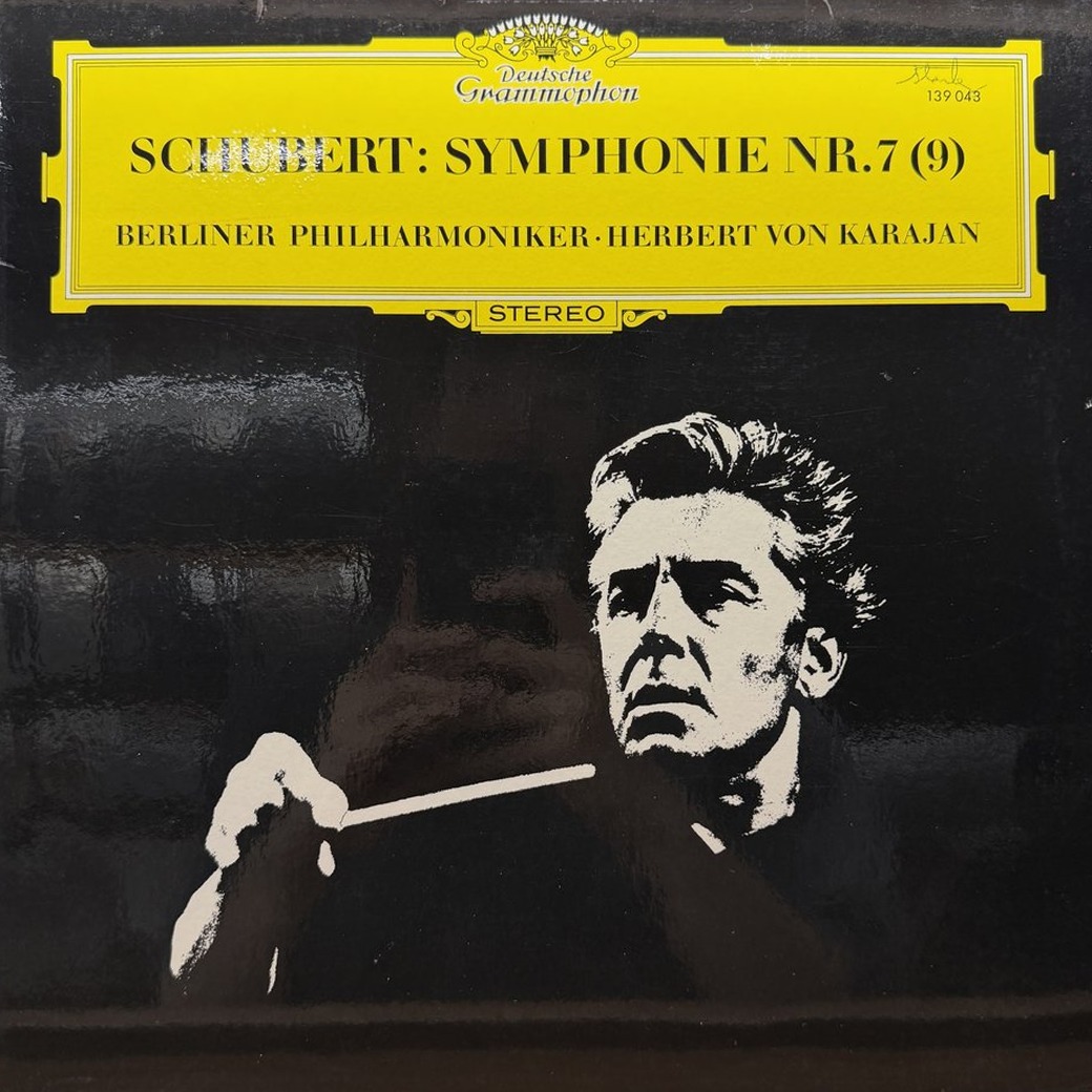 Schubert - Berliner Philharmoniker • Herbert von Karajan 〈Symphonie Nr. 7〉 자켓