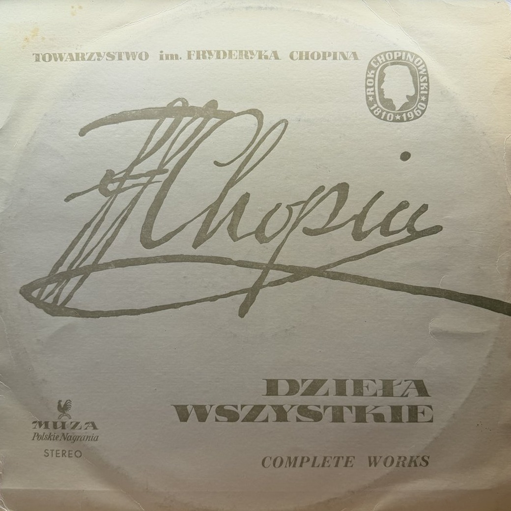 Fryderyk Chopin 〈Dzieła Wszystkie = Complete Works. Polonezy = Polonaises Vol. II〉 자켓