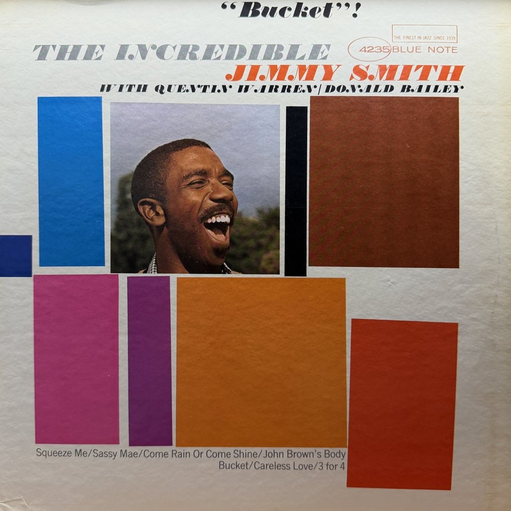 The Incredible Jimmy Smith 〈Bucket〉 자켓