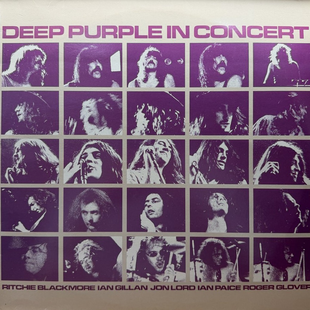 Deep Purple 〈In Concert〉 자켓