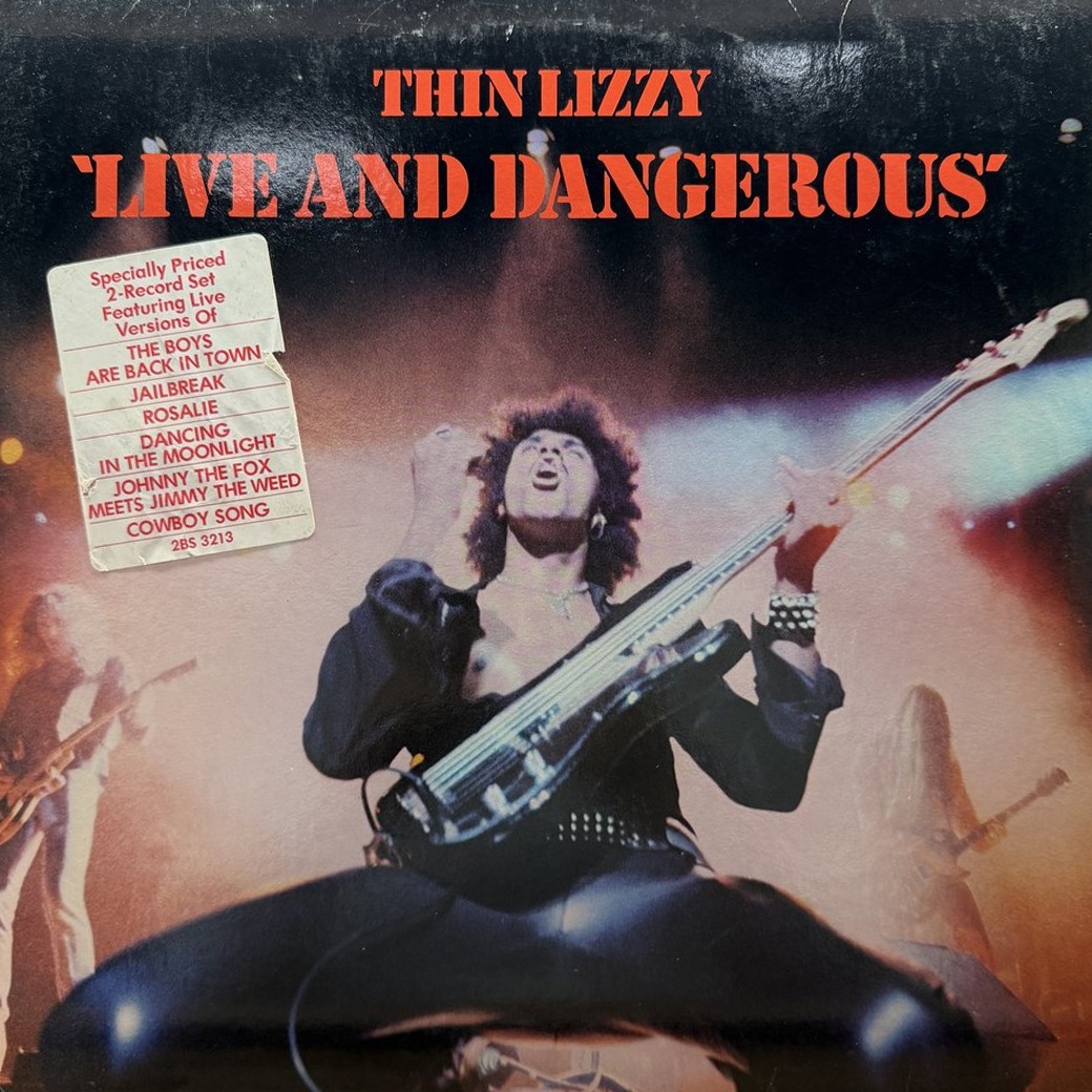 Thin Lizzy 〈Live And Dangerous〉 자켓