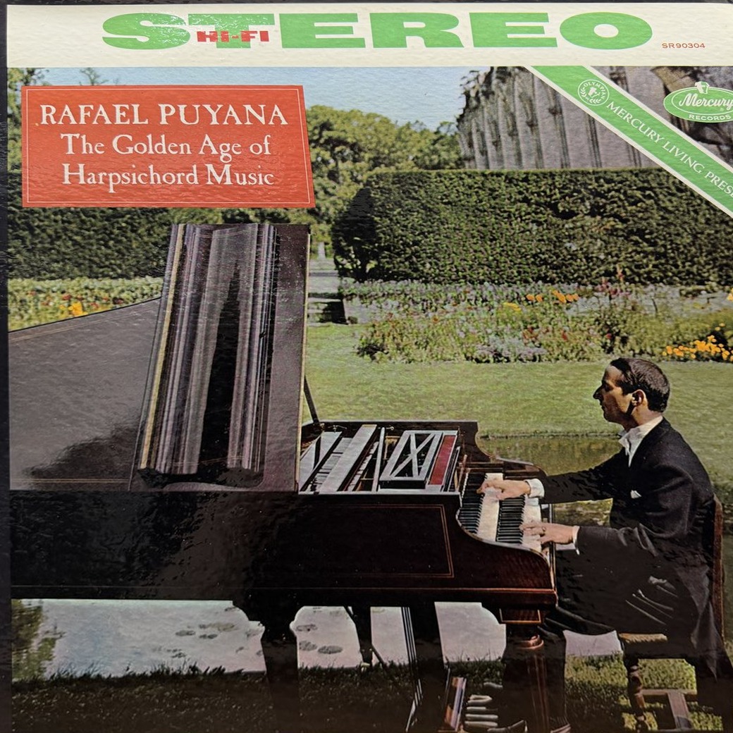 Rafael Puyana 〈The Golden Age Of Harpsichord Music〉 자켓