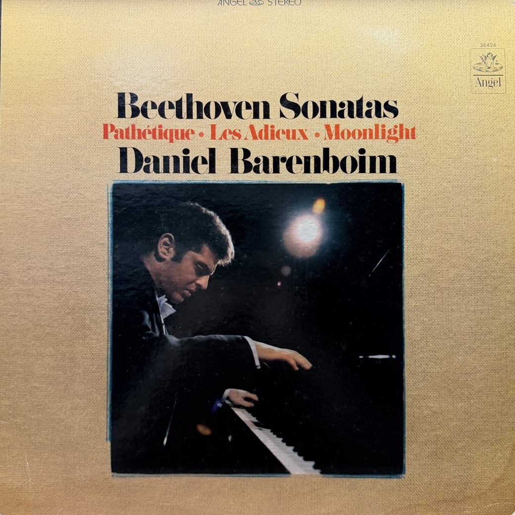 Beethoven, Daniel Barenboim 〈Beethoven Sonatas: Pathetique - Les Adieux - Moonlight〉 자켓