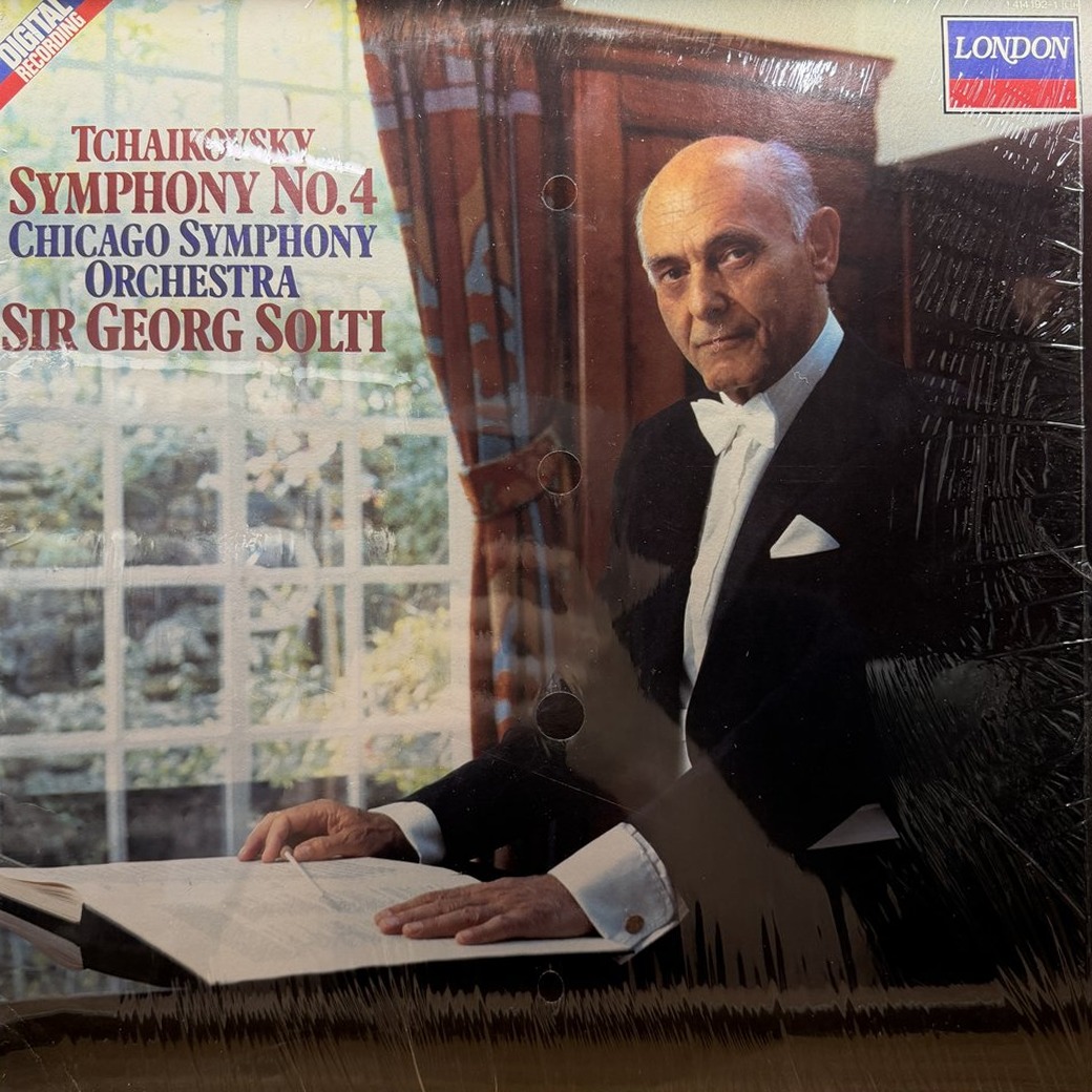 Tchaikovsky, Sir Georg Solti, Chicago Symphony Orchestra 〈Symphony No. 4〉 자켓