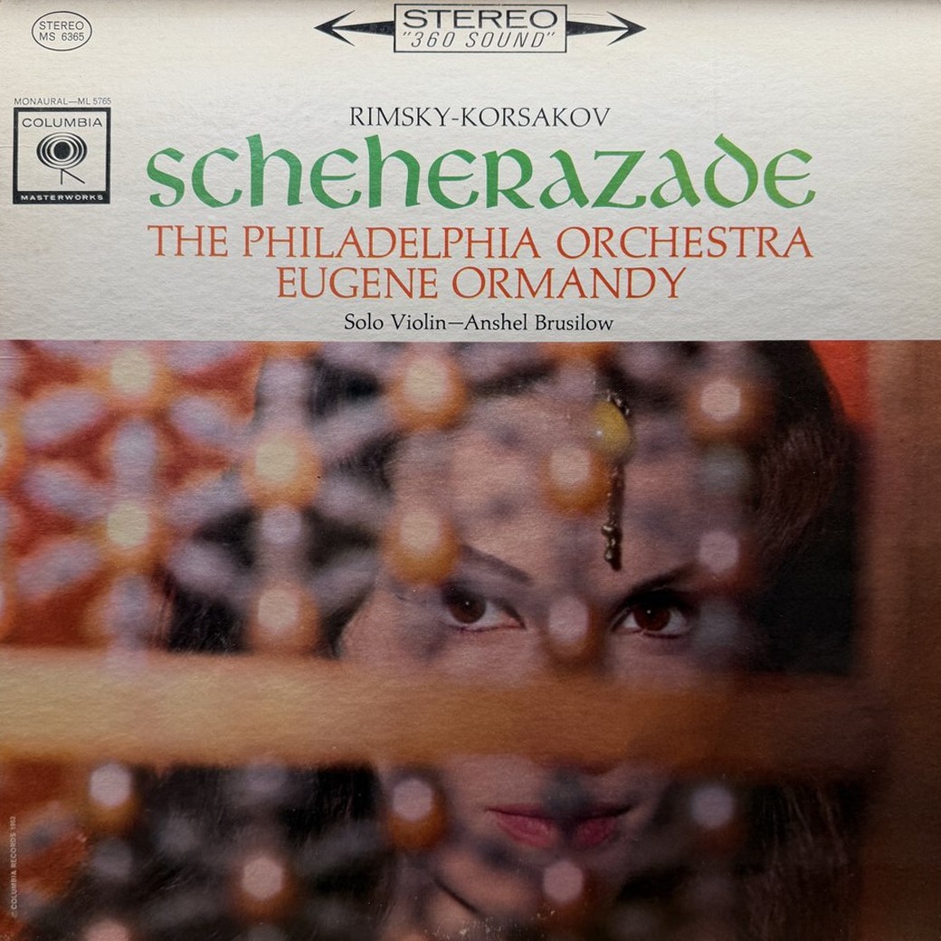 Rimsky-Korsakov - The Philadelphia Orchestra, Eugene Ormandy, Anshel Brusilow 〈Scheherazade〉 자켓
