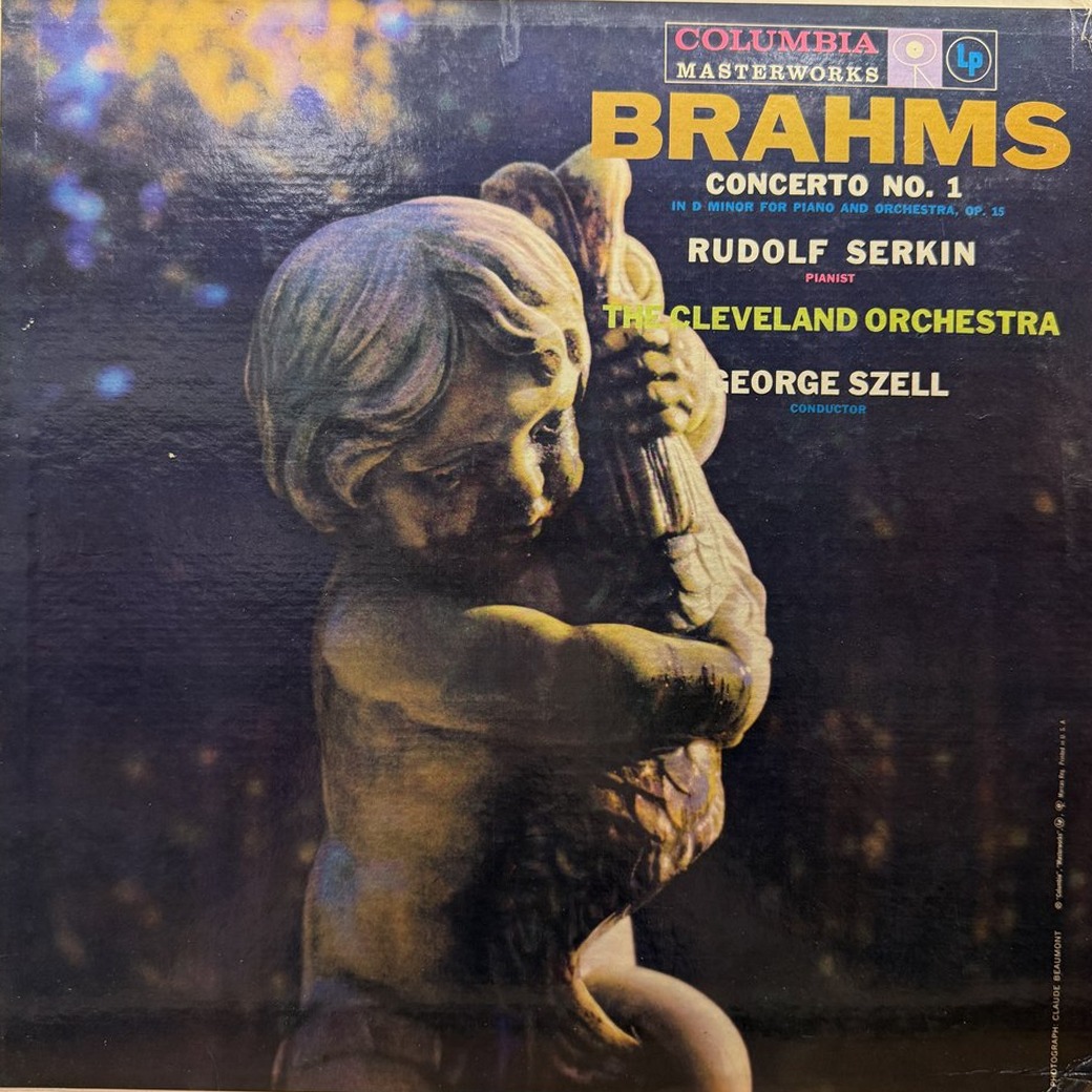 Brahms, Rudolf Serkin, The Cleveland Orchestra, George Szell 〈Concerto No.1 In D Minor For Piano And Orchestra〉 자켓