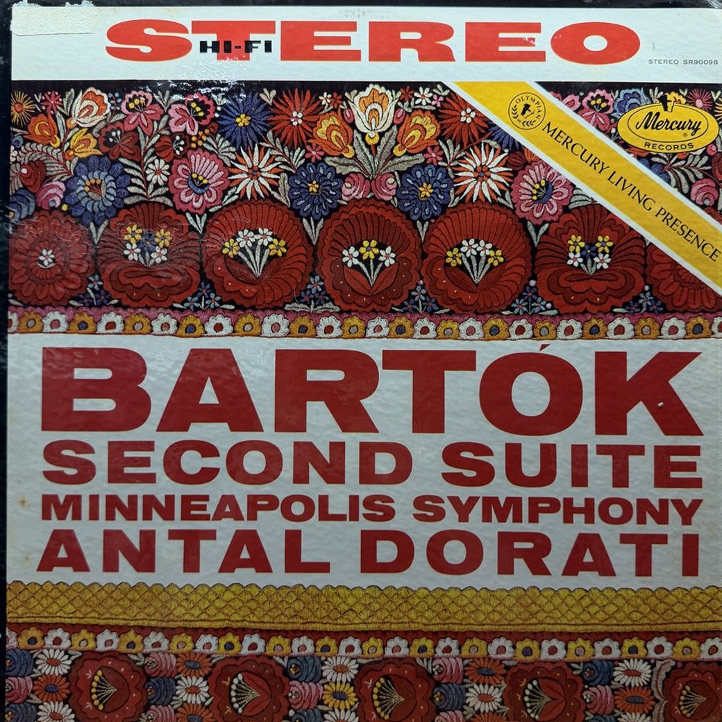 Antal Dorati, Minneapolis Symphony Orchestra, Bartók 〈Second Suite〉 자켓