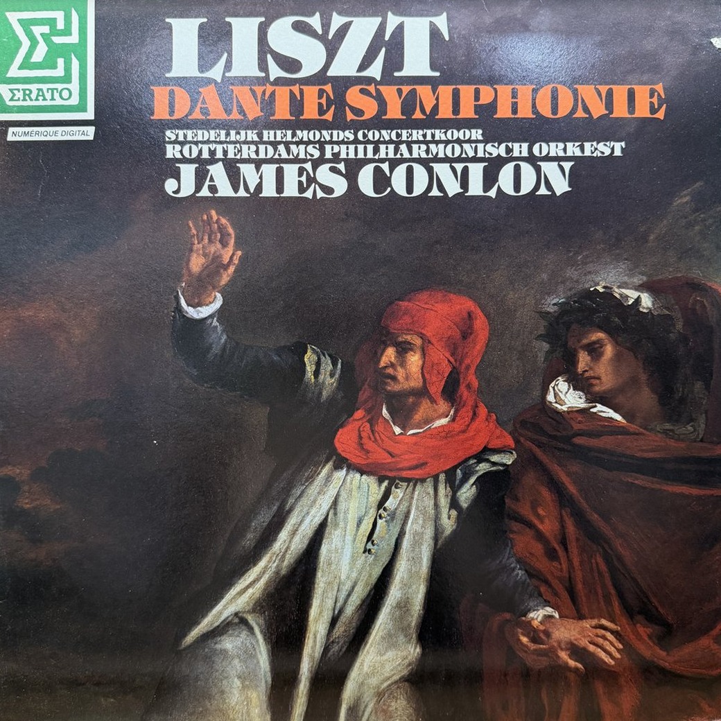 Liszt, James Conlon, Rotterdams Philharmonisch Orkest 〈Dante Symphonie〉 자켓