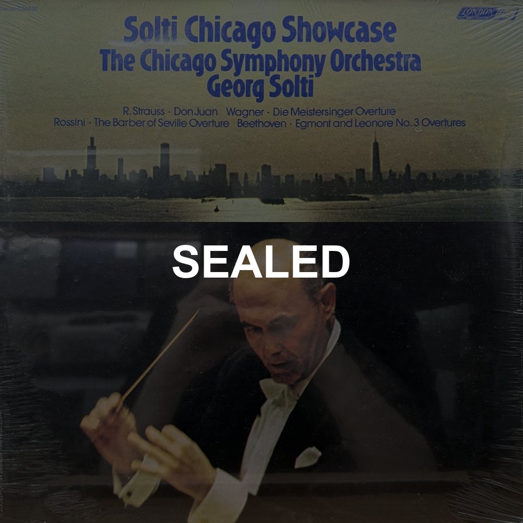 The Chicago Symphony Orchestra, Georg Solti 〈Solti Chicago Showcase〉 자켓