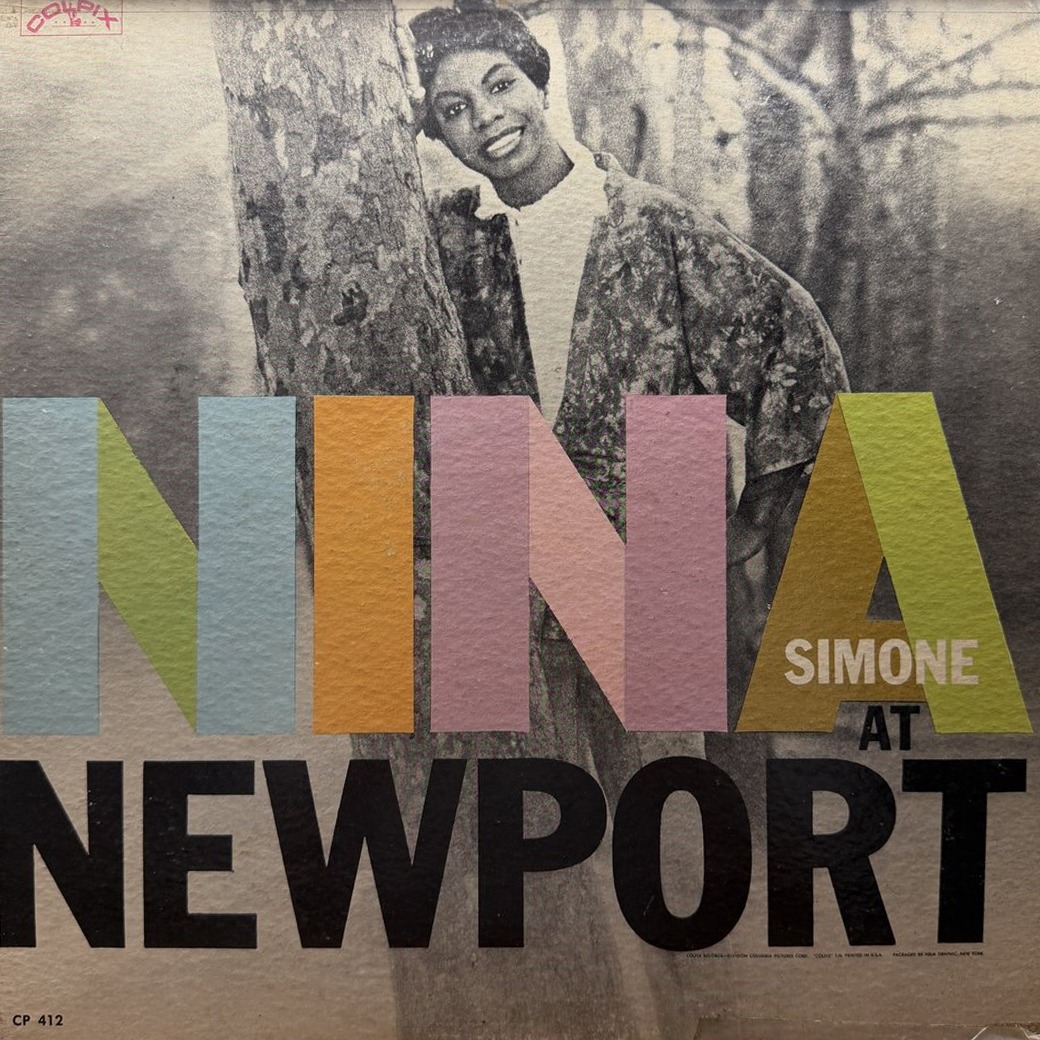 Nina Simone 〈Nina At Newport〉 자켓