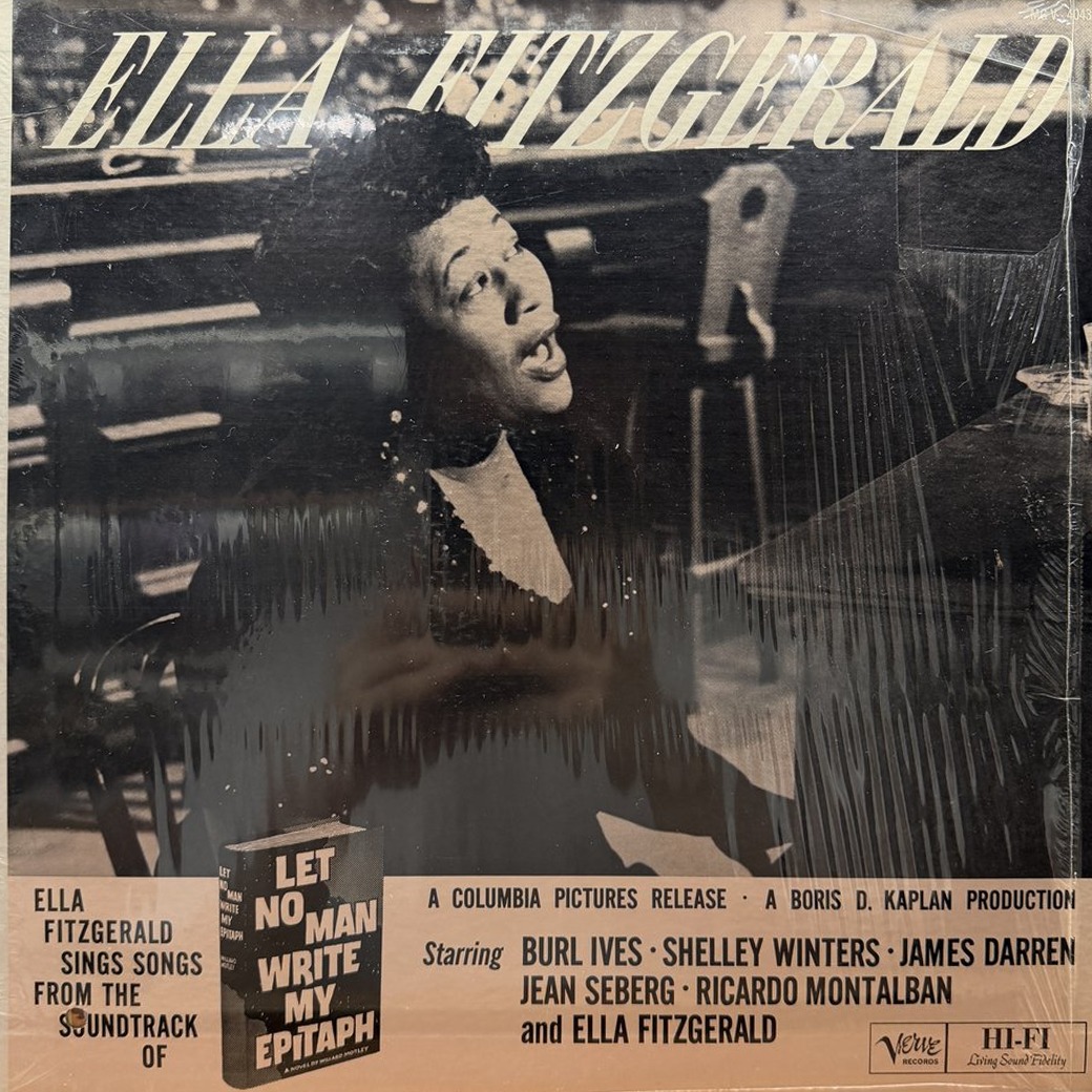 Ella Fitzgerald 〈Ella Fitzgerald Sings Songs From Let No Man Write My Epitaph〉 자켓