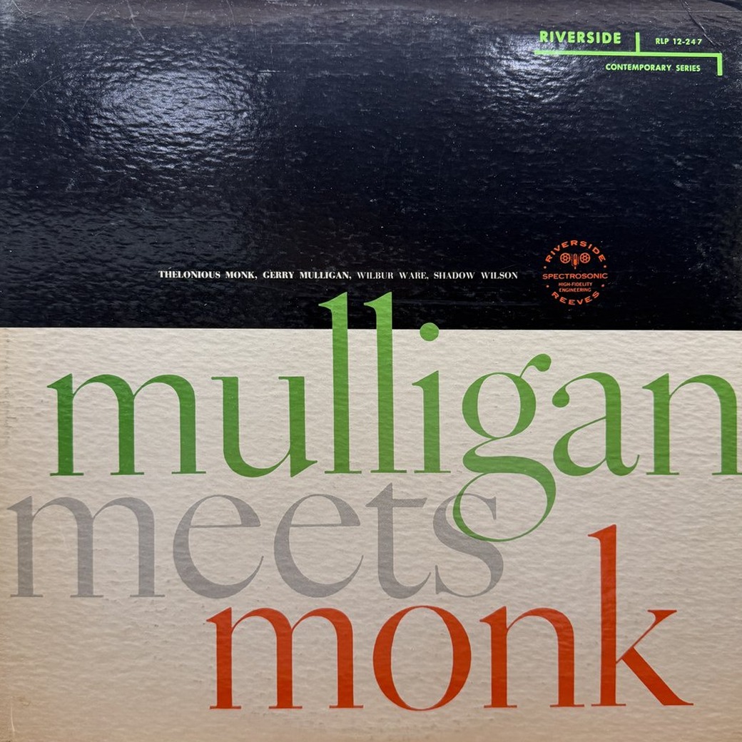 Thelonious Monk And Gerry Mulligan 〈Mulligan Meets Monk〉 자켓