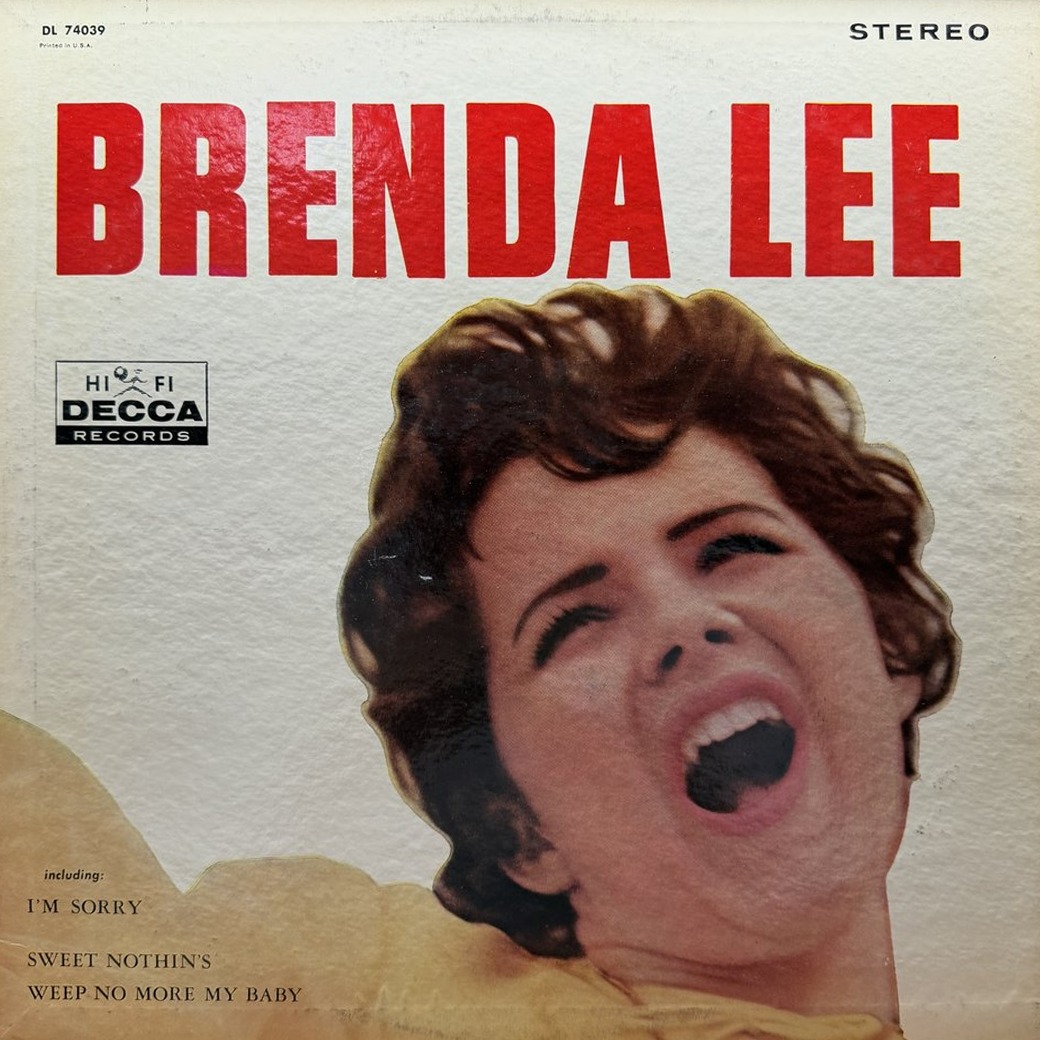Brenda Lee 〈Brenda Lee〉 자켓