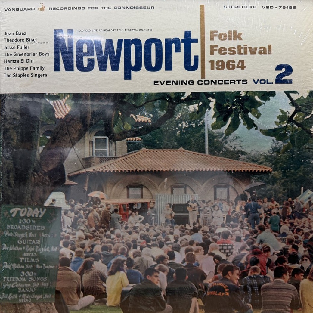 Various 〈Newport Folk Festival 1964 - Evening Concerts Vol. 2〉 자켓
