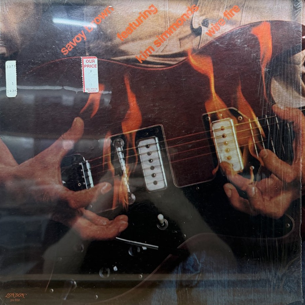 Savoy Brown Featuring Kim Simmonds 〈Wire Fire〉 자켓