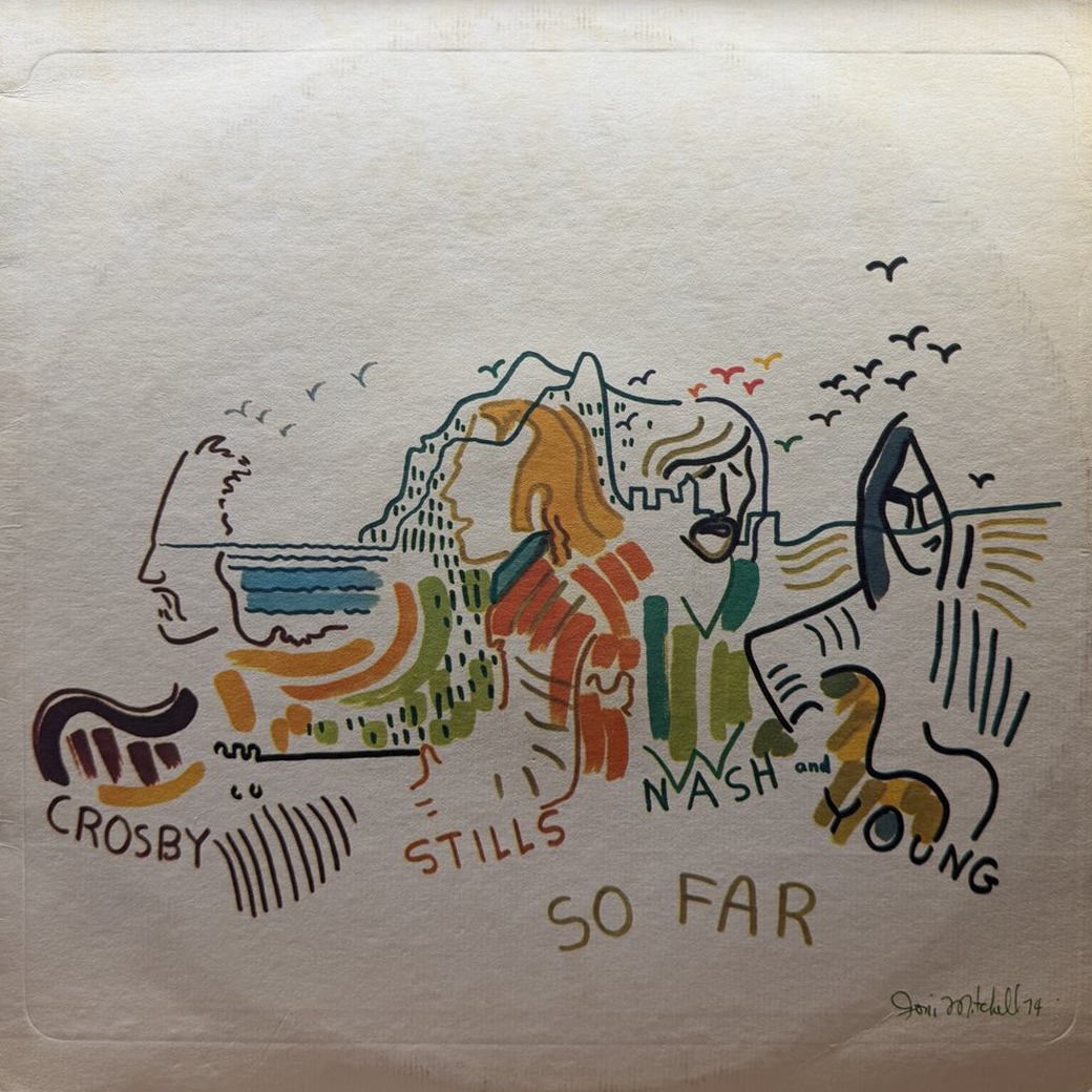Crosby, Stills, Nash & Young 〈So Far〉 자켓