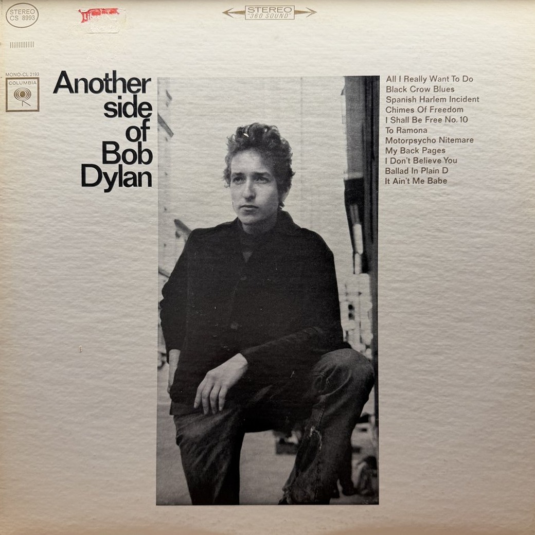 Bob Dylan 〈Another Side Of Bob Dylan〉 자켓