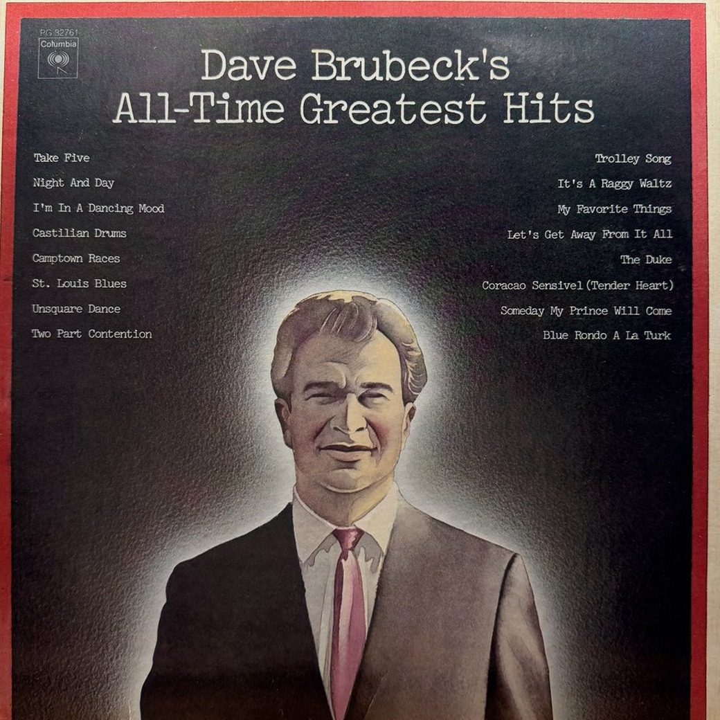 Dave Brubeck 〈Dave Brubeck's All-Time Greatest Hits〉 자켓