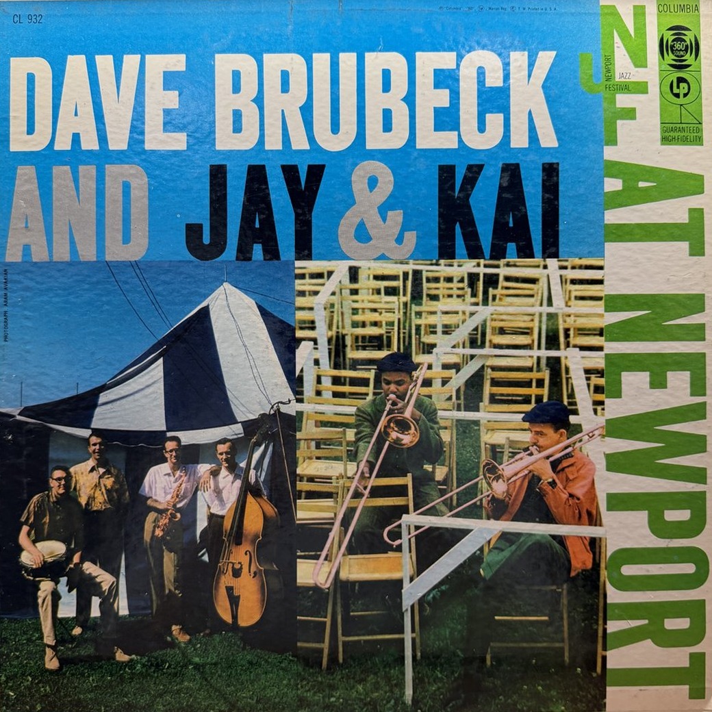 Dave Brubeck And Jay & Kai 〈At Newport〉 자켓