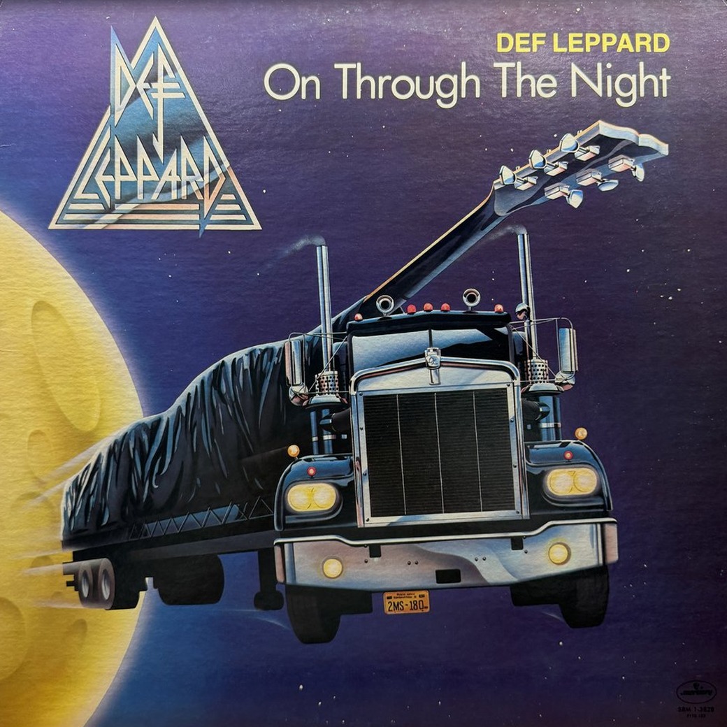 Def Leppard 〈On Through The Night〉 자켓