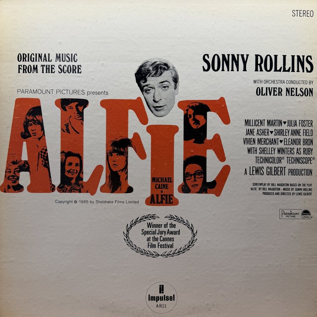 Sonny Rollins 〈Original Music From The Score "Alfie"〉 자켓