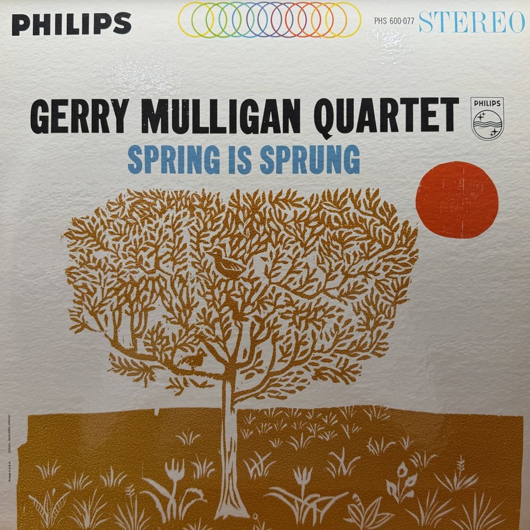 Gerry Mulligan Quartet 〈Spring Is Sprung〉 자켓