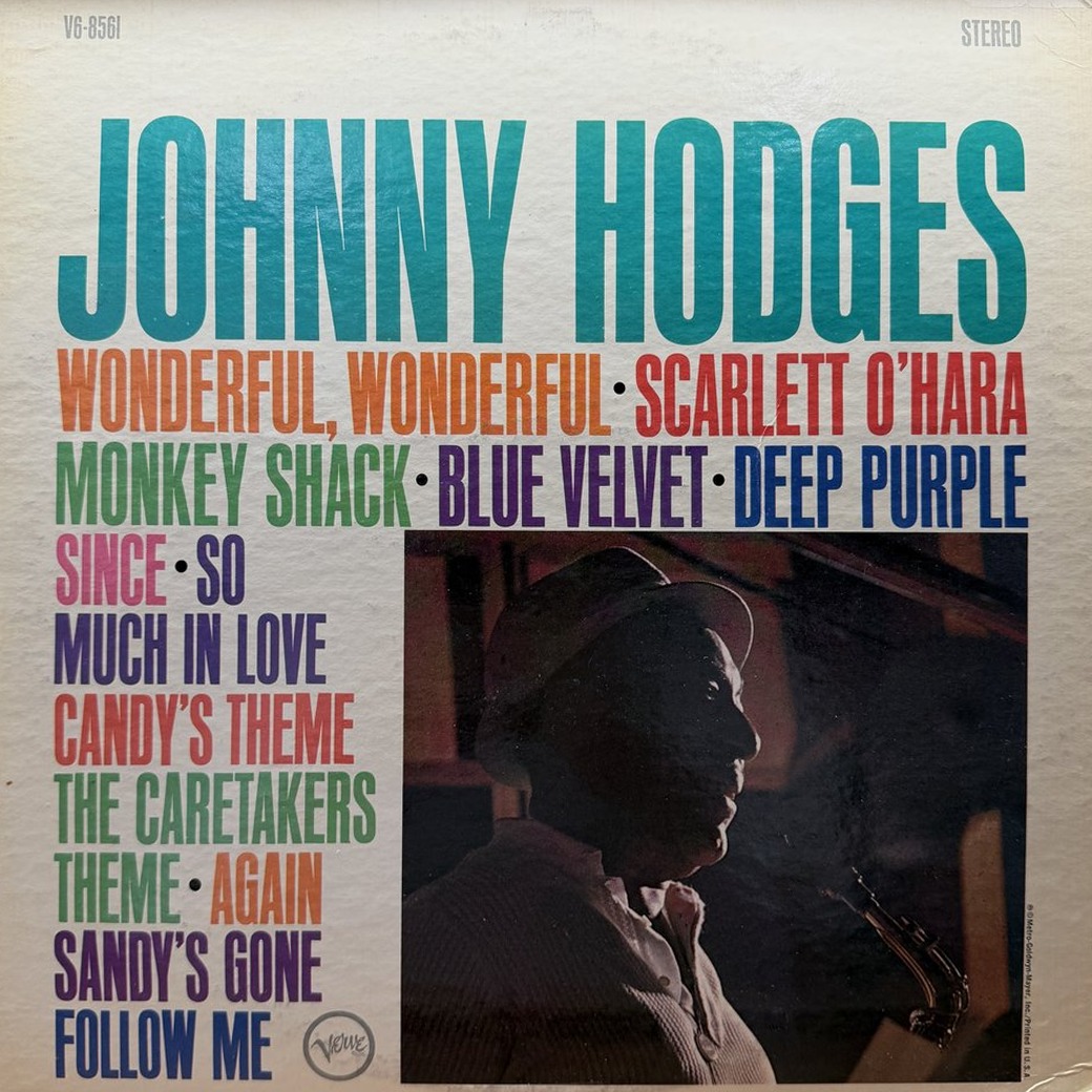 Johnny Hodges 〈Sandy's Gone〉 자켓