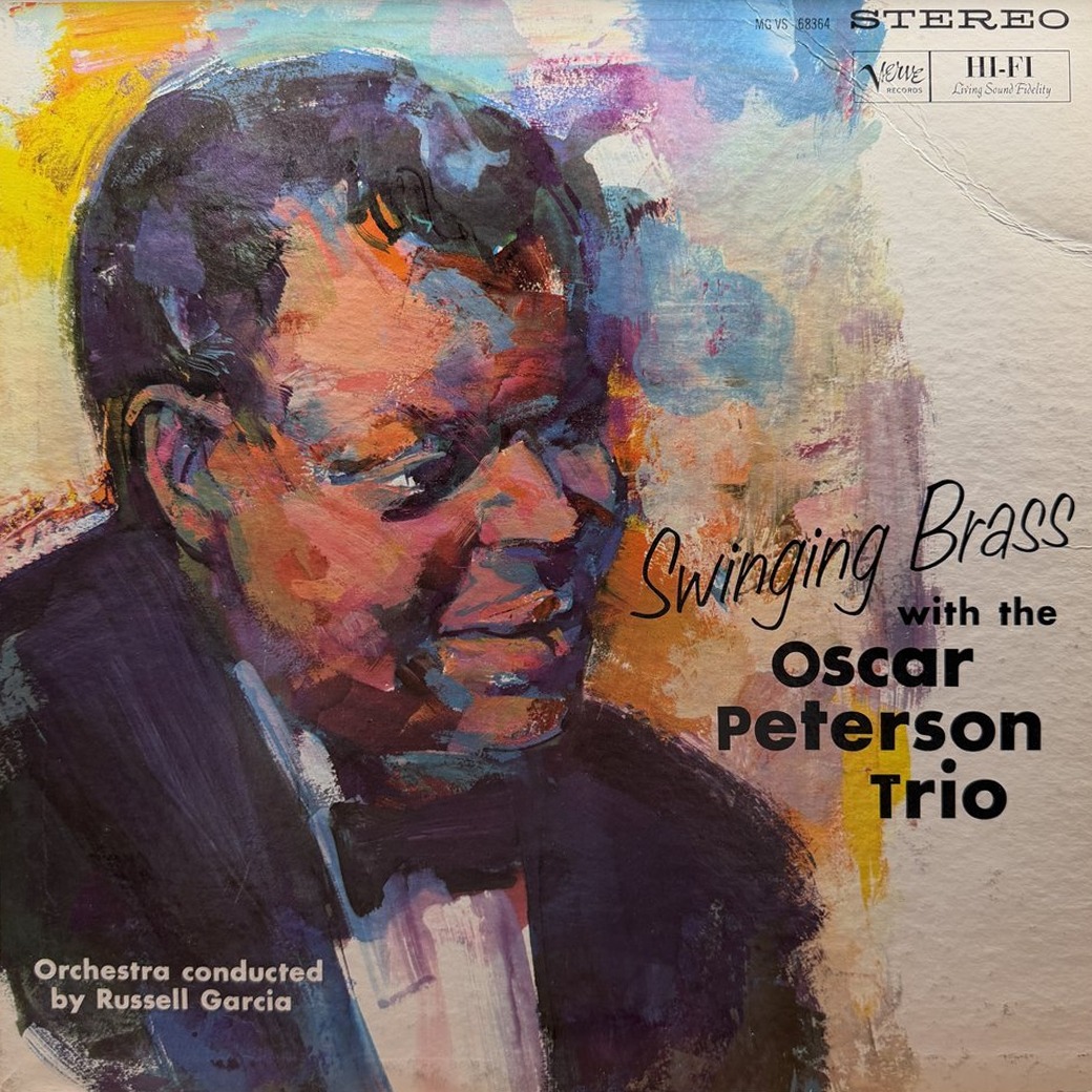 The Oscar Peterson Trio 〈Swinging Brass〉 자켓