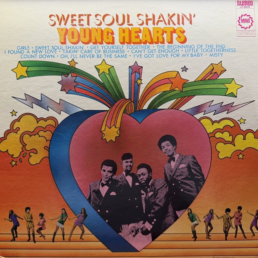 Young Hearts 〈Sweet Soul Shakin'〉 자켓