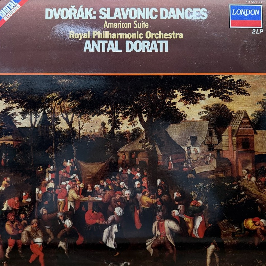 Dvořák, Royal Philharmonic Orchestra, Antal Dorati 〈Slavonic Dances Op 46 & Op 72 / American Suite〉 자켓