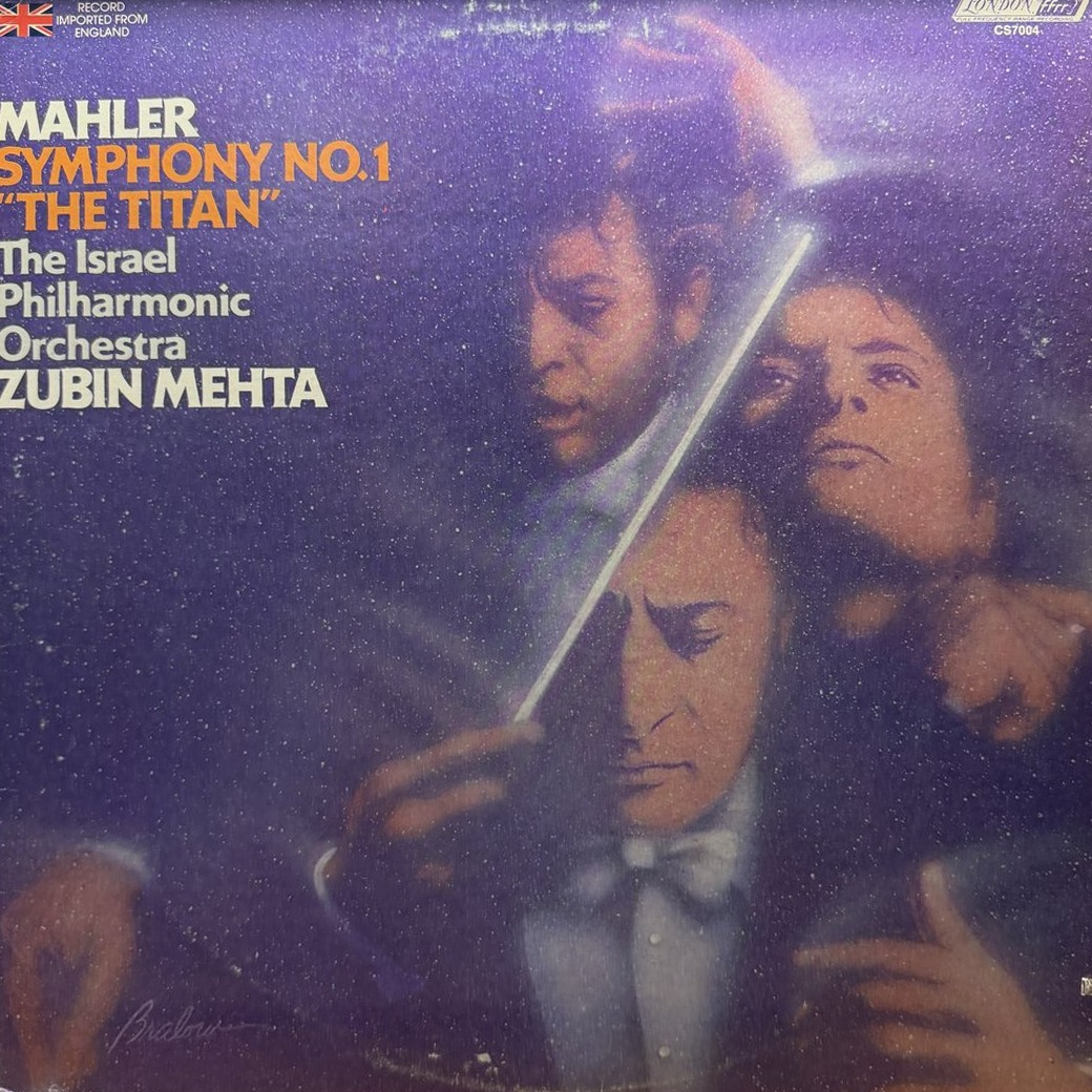 Mahler - The Israel Philharmonic Orchestra, Zubin Mehta 〈Symphony No. 1 "The Titan"〉 자켓