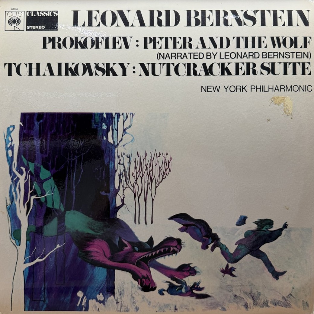 Leonard Bernstein, New York Philharmonic, Prokofiev / Tchaikovsky 〈Peter And The Wolf / Nutcracker Suite〉 자켓