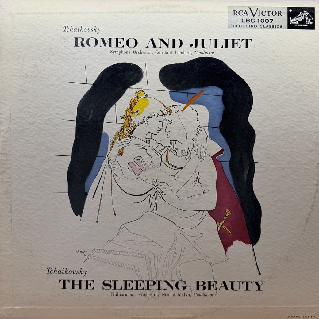 Tchaikovsky, Symphony Orchestra, Constant Lambert / Philharmonia Orchestra, Nicolai Malko 〈Romeo And Juliet / The Sleeping Beauty〉 자켓
