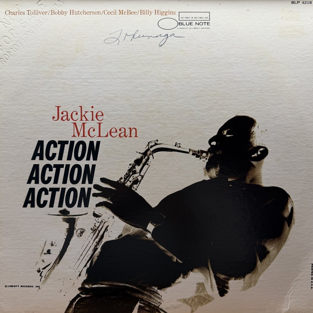 Jackie McLean 〈Action〉 자켓