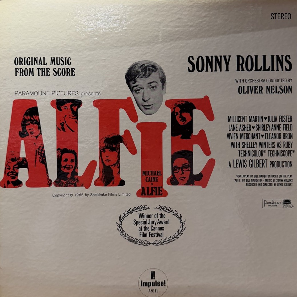 Sonny Rollins With Orchestra Conducted By Oliver Nelson 〈Original Music From The Score "Alfie"〉 자켓