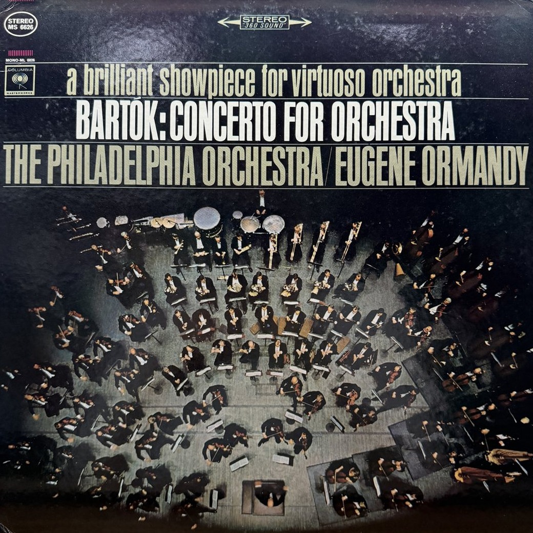 Bartók / The Philadelphia Orchestra / Eugene Ormandy 〈Concerto For Orchestra〉 자켓