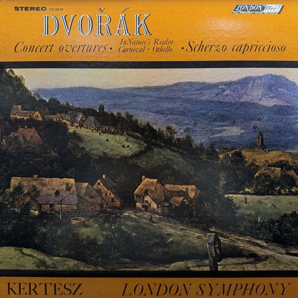 Dvořák, Kertesz, London Symphony 〈Concert Overtures • In Nature's Realm / Carnival • Othello • Scherzo Capriccioso〉 자켓
